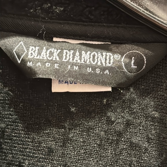 Black Diamond Fleece Anorac Jacket - Picture 2 of 8